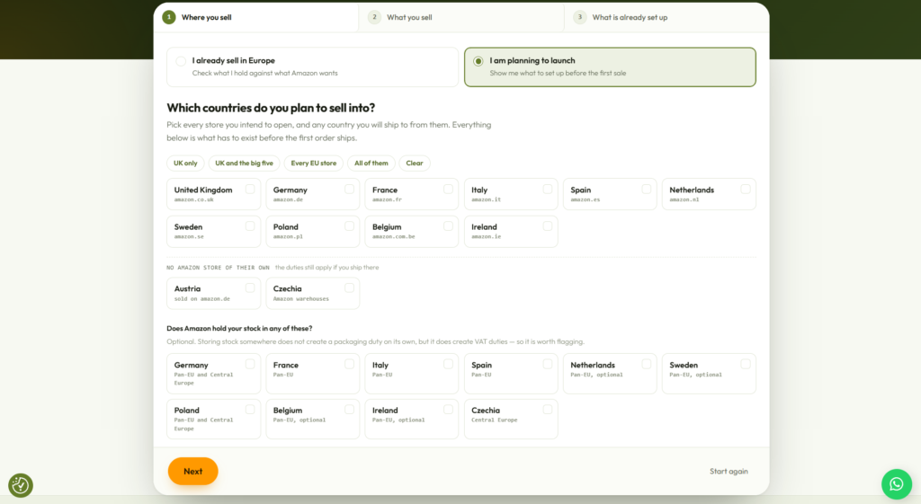 Amazon Experts EU Compliance Checker