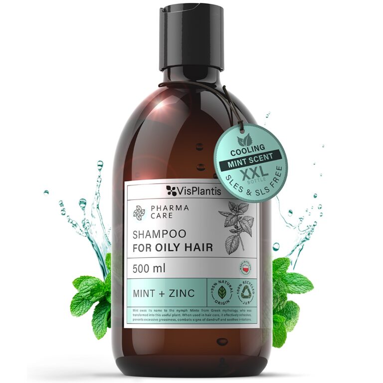 Mint and zinc shampoo for oily hair — new main image