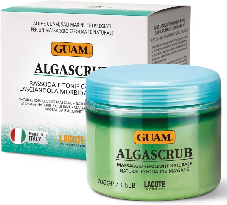 GUAM AlgaSCRUB 700 g jar and box