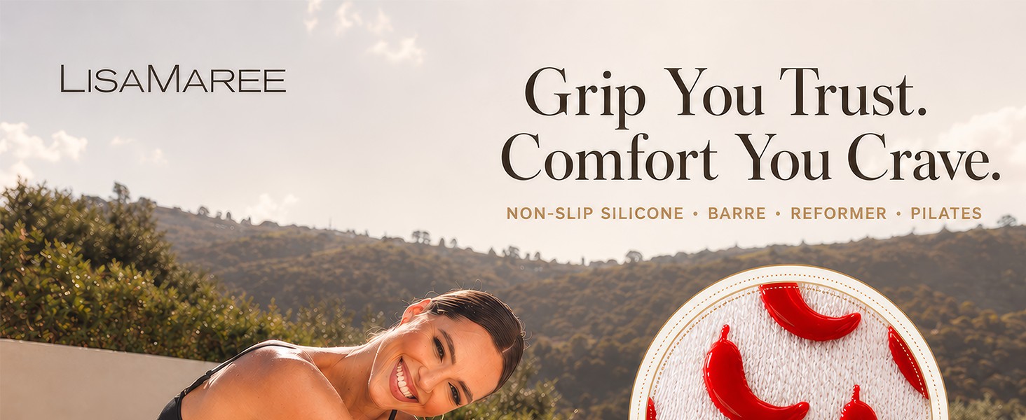 LISAMAREE Premium A+ header for I Like It Spicy!: Grip You Trust. Comfort You Crave., with the red chilli grips