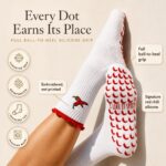 Pilates grip socks, chilli design, listing image 4 of 10