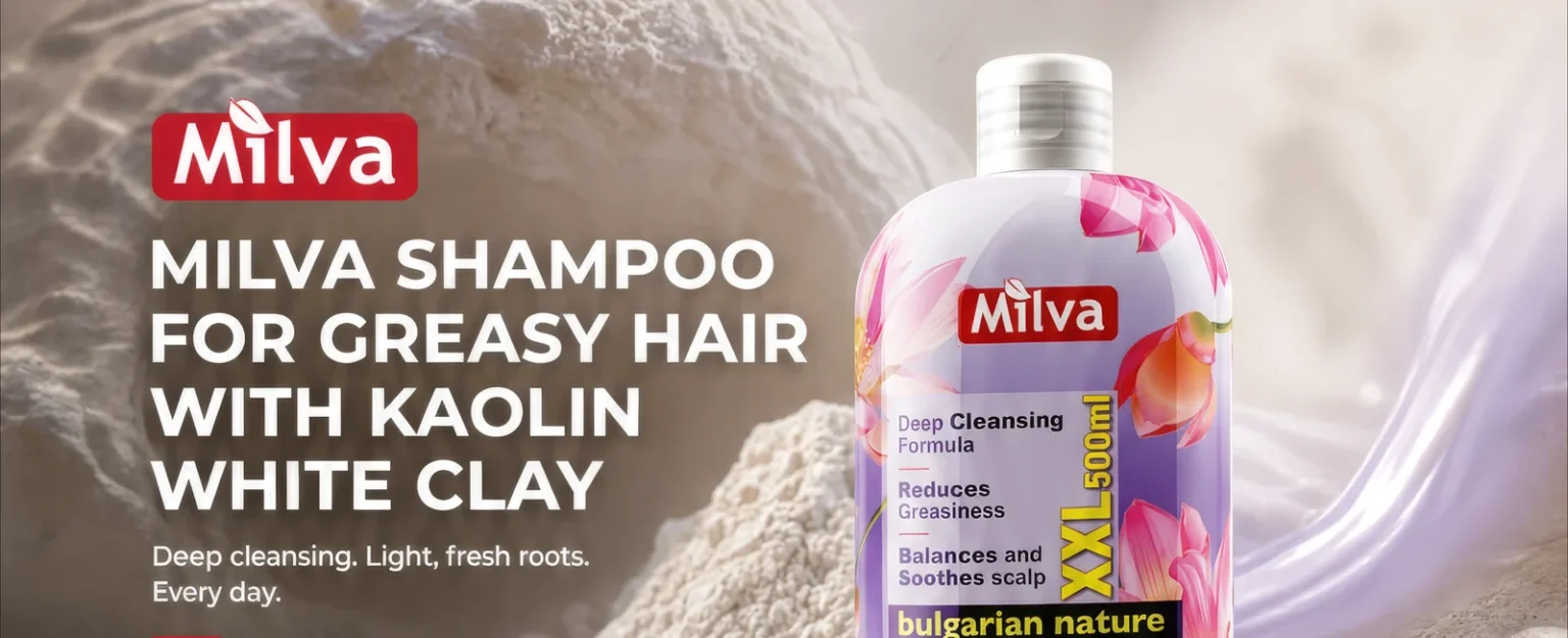 Milva White Clay Shampoo: Premium A+ module on Amazon.co.uk