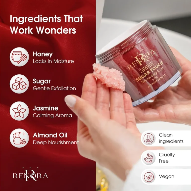 RENORA Sugar Touch Body Scrub: listing image 2 on Amazon.de