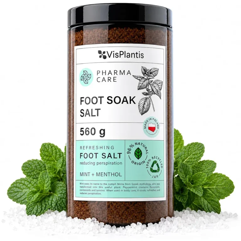 Vis Plantis Pharma Care Foot Soak Salt with mint and menthol: main image on Amazon.co.uk
