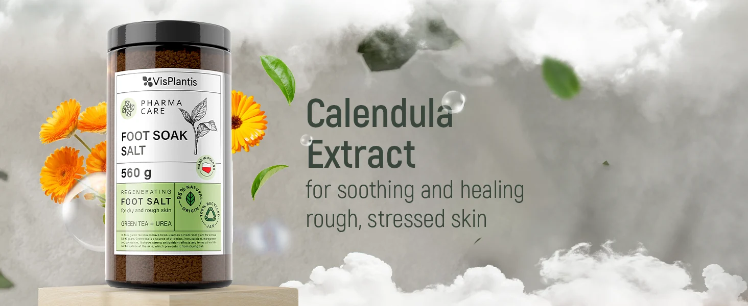 Vis Plantis Foot Soak with Green Tea & Urea: Premium A+ module 3 on Amazon.co.uk