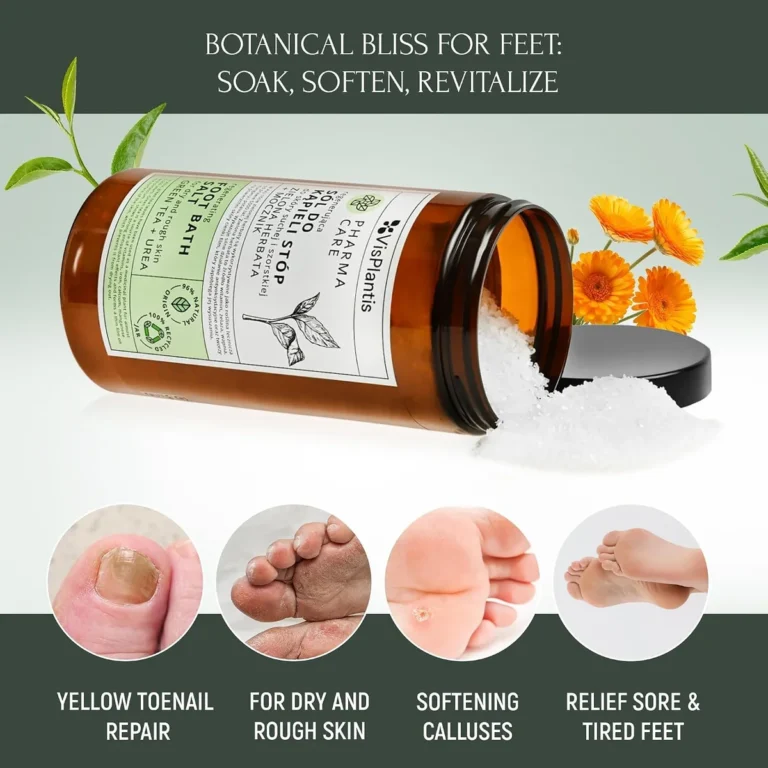Vis Plantis Foot Soak with Green Tea & Urea: listing image 4 on Amazon.co.uk