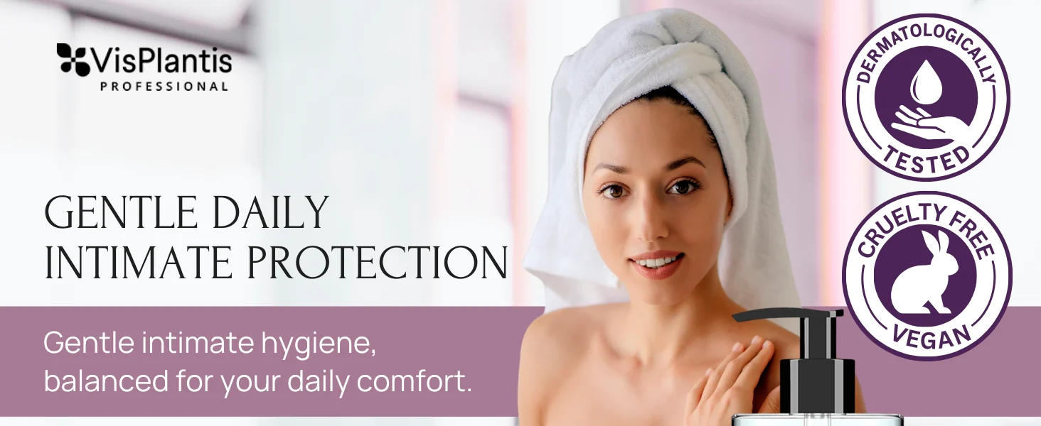 Vis Plantis Intimate Washing Gel: Premium A+ module 1 on Amazon.co.uk