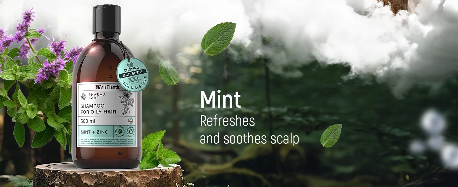 Vis Plantis Pharma Care Mint Shampoo: Premium A+ module 2 on Amazon.co.uk