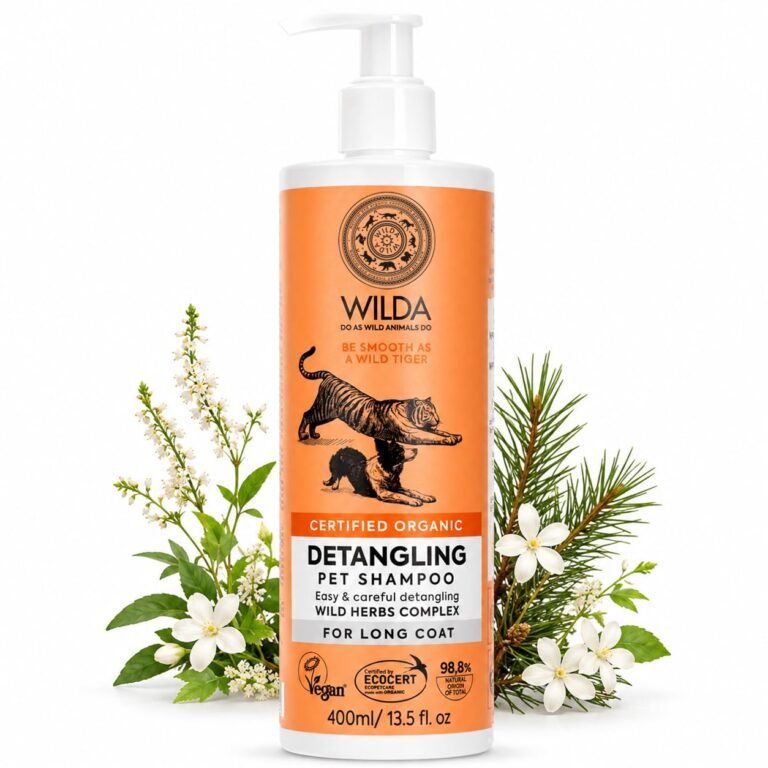 Detangling pet shampoo — main image