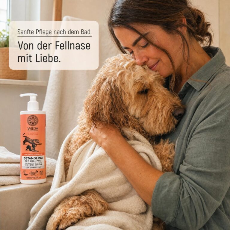 Detangling pet shampoo for long coats, Amazon.de listing image 8 of 9