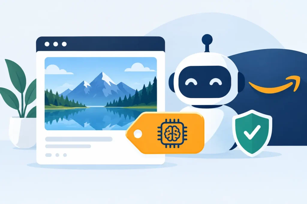 Amazon AI Generated Image Disclosure Tag Rules